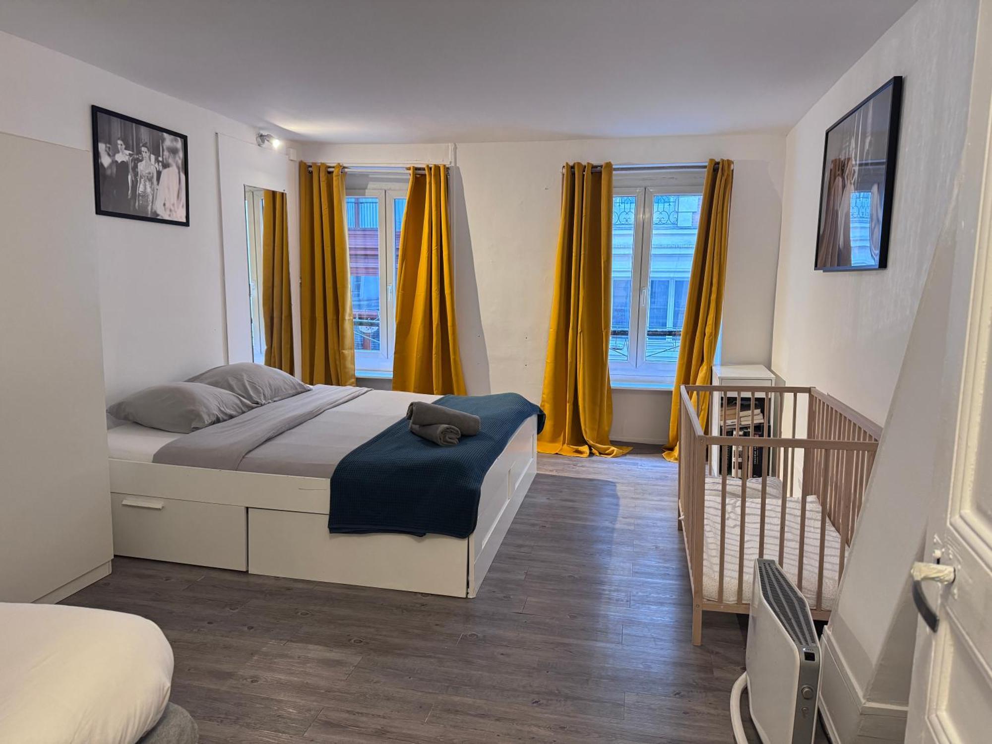 Central Flat For 7 Paris Exterior foto
