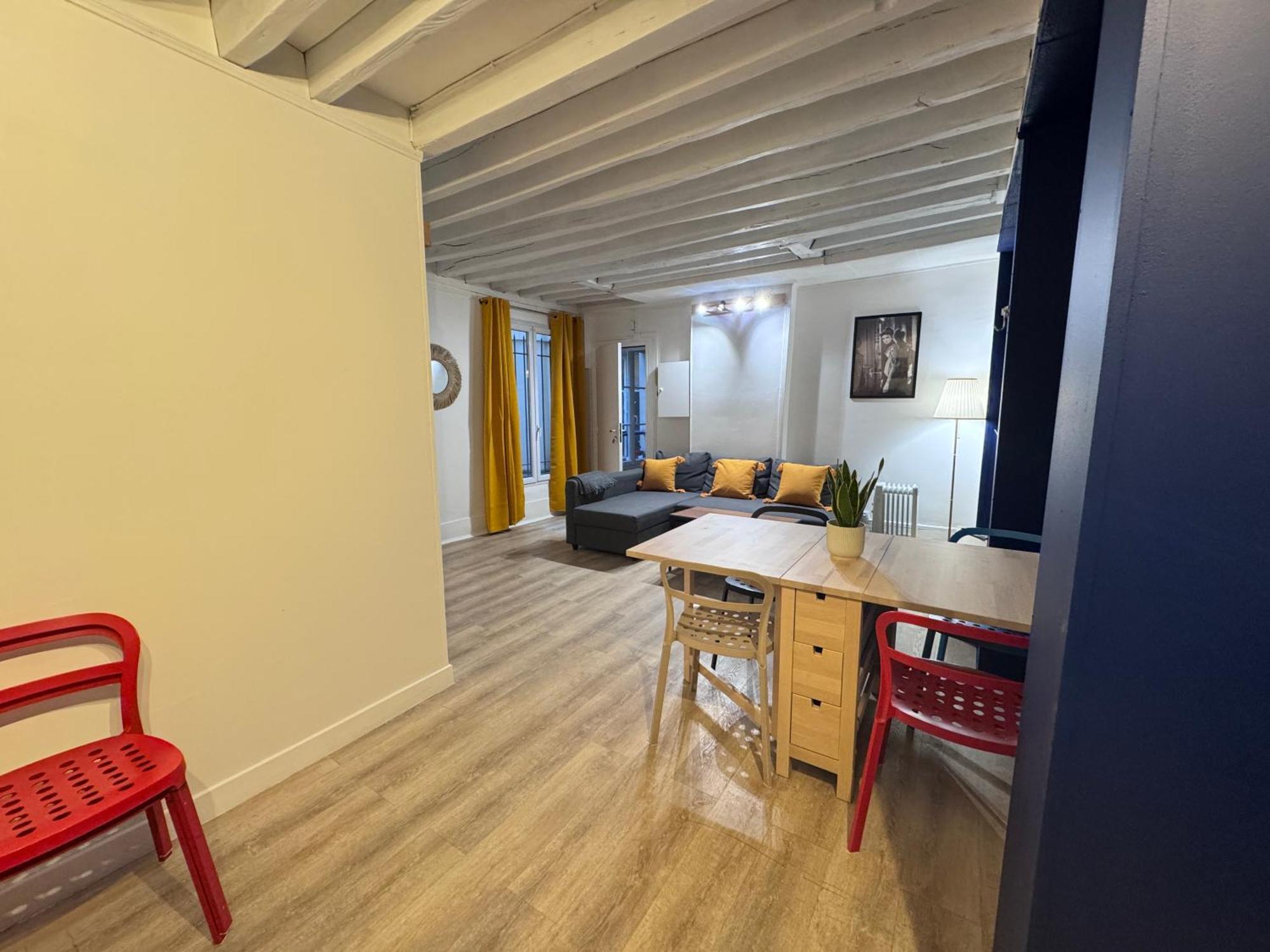 Central Flat For 7 Paris Exterior foto